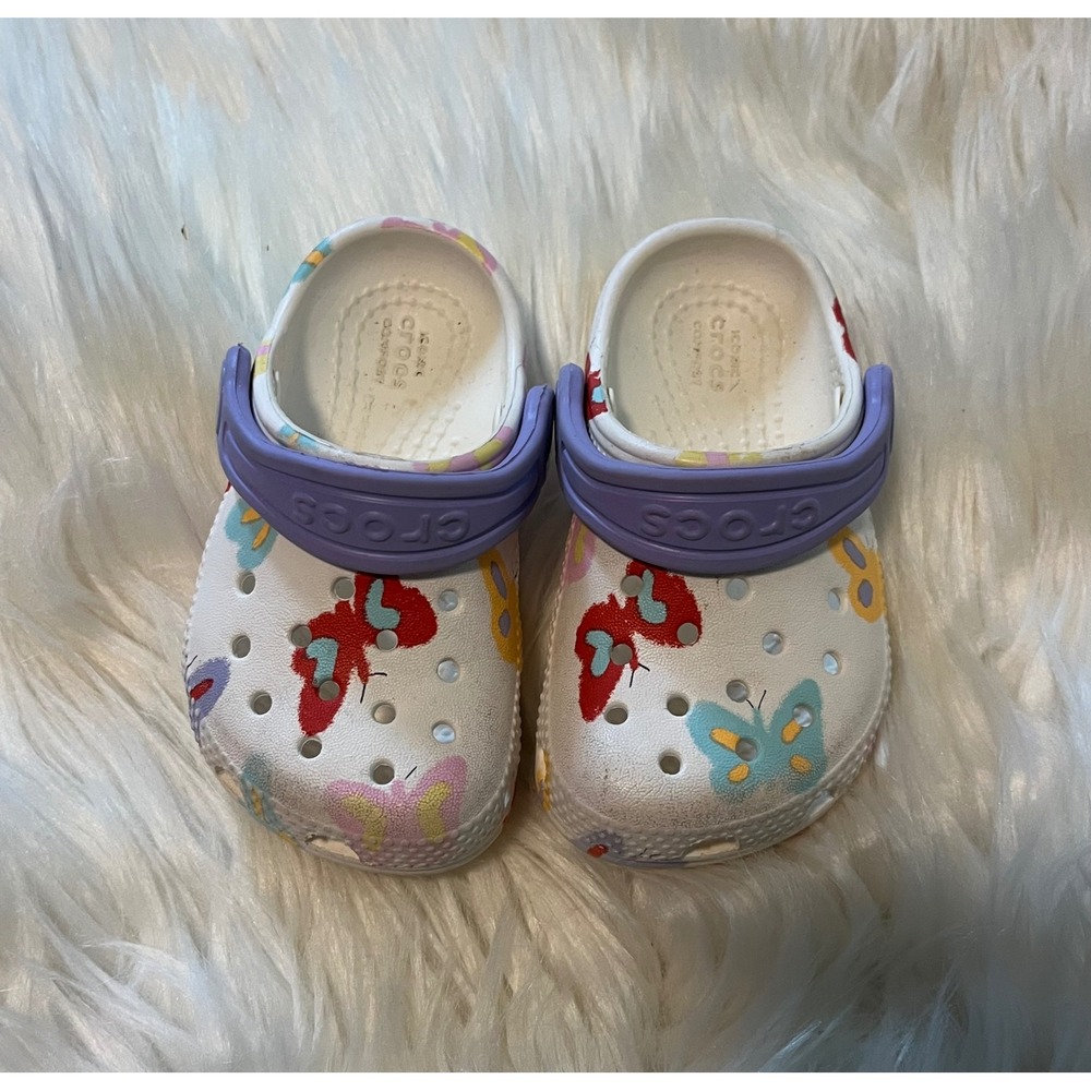 Crocs Butterfly Classic Crocs Girls C5